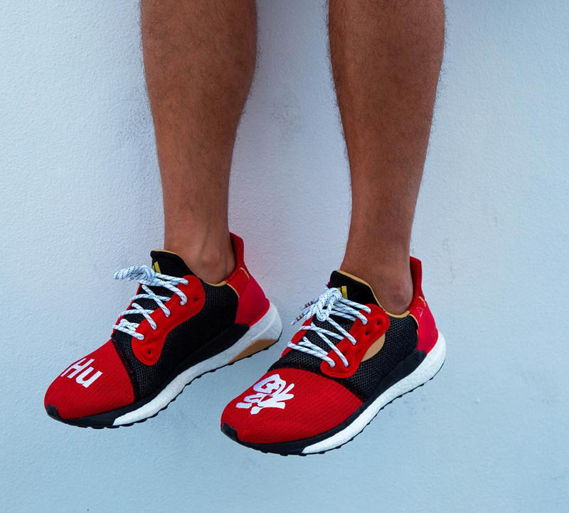 adidas,Solar Hu Glide,菲董,开箱,上脚  福字刺绣加持！中国限定菲董 Solar Hu Glide 造型太喜庆了！