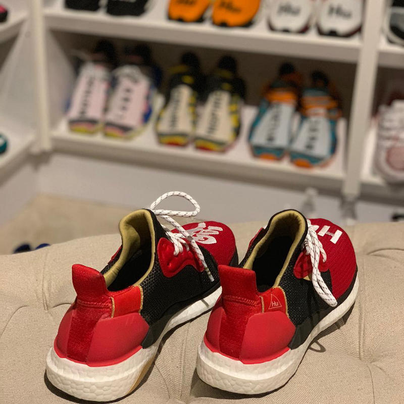 adidas,Solar Hu Glide,菲董,开箱,上脚  福字刺绣加持！中国限定菲董 Solar Hu Glide 造型太喜庆了！