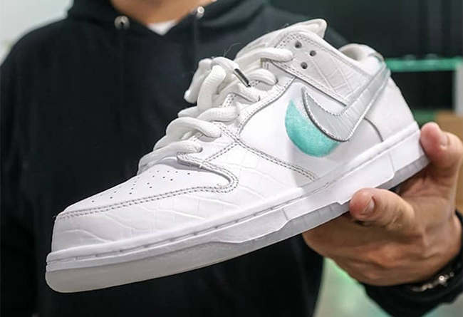 Diamond,Nike,Dunk SB,发售  “钻石” Dunk SB 再度来袭！这次还有可玩性极高的魔术贴设计！