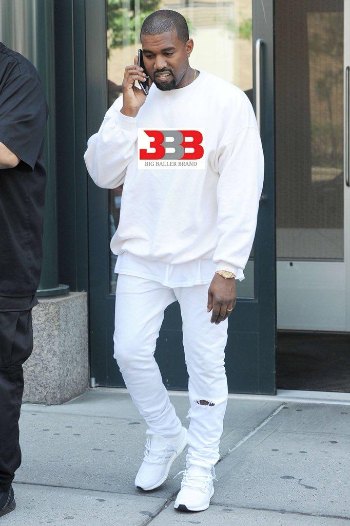 YEEZY,BBB,球哥,亲自,晒出,球爹,与,侃爷,合影,  侃爷辅佐球爹打造 YEEZY x BBB 联名？球哥亲晒二人合影！
