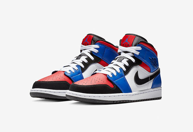 Air Jordan 1 Mid,AJ1  男女码都会发售！这款 Air Jordan 1 Mid “Top 3” 恐怕也会起飞