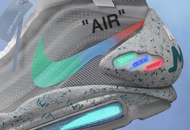 Cole,球鞋美图,球鞋插画,Air Mag,OFF_WHI  能完成 Air Mag 与 OFF-WHITE 合体的人，想来想去也就只有他！