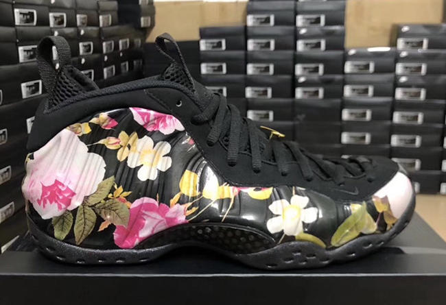 Nike,Foamposite One,发售  中国元素喷泡现身！花卉喷 Foamposite One 明年一月发售