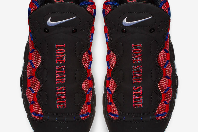 Nike,Air More Money,发售  德克萨斯州主题！Air More Money “Lone Star State” 下月发售