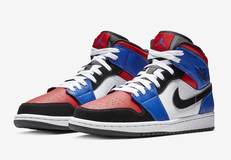 Air Jordan 1 Mid,AJ1  男女码都会发售！这款 Air Jordan 1 Mid “Top 3” 恐怕也会起飞