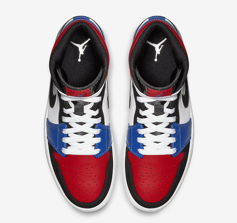 Air Jordan 1 Mid,AJ1  男女码都会发售！这款 Air Jordan 1 Mid “Top 3” 恐怕也会起飞