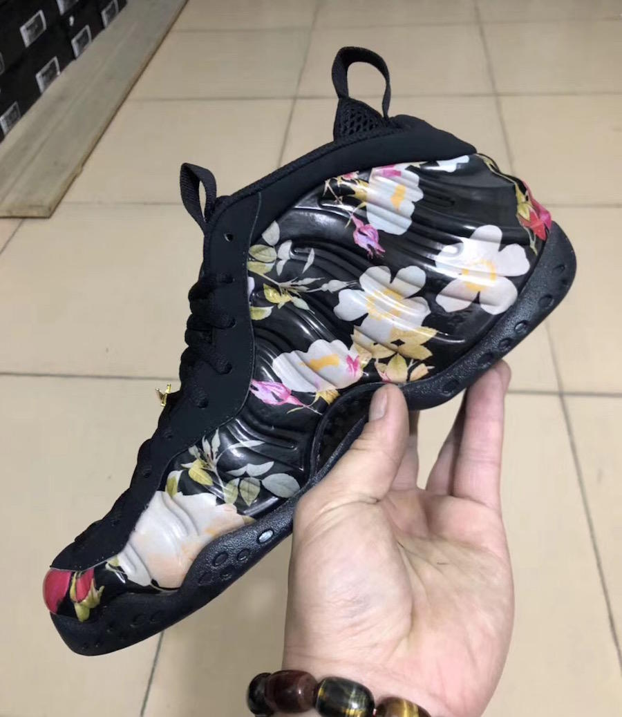 Nike,Foamposite One,发售  中国元素喷泡现身！花卉喷 Foamposite One 明年一月发售