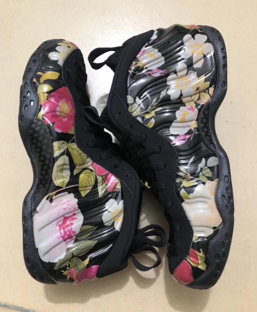 Nike,Foamposite One,发售  中国元素喷泡现身！花卉喷 Foamposite One 明年一月发售