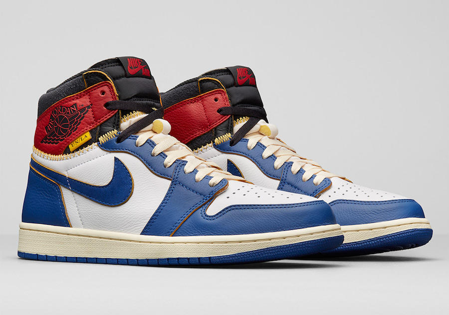 Air Jordan 1,AJ1,Union LA,发售,B  四双元年 OG 配色！Union LA x AJ1 联名官图释出，11 月发售