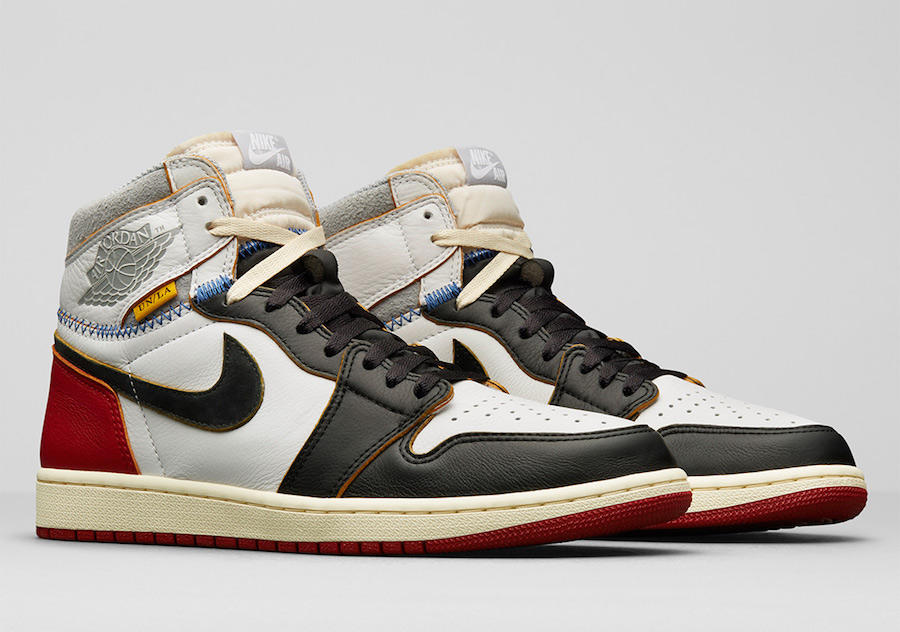 Air Jordan 1,AJ1,Union LA,发售,B  四双元年 OG 配色！Union LA x AJ1 联名官图释出，11 月发售