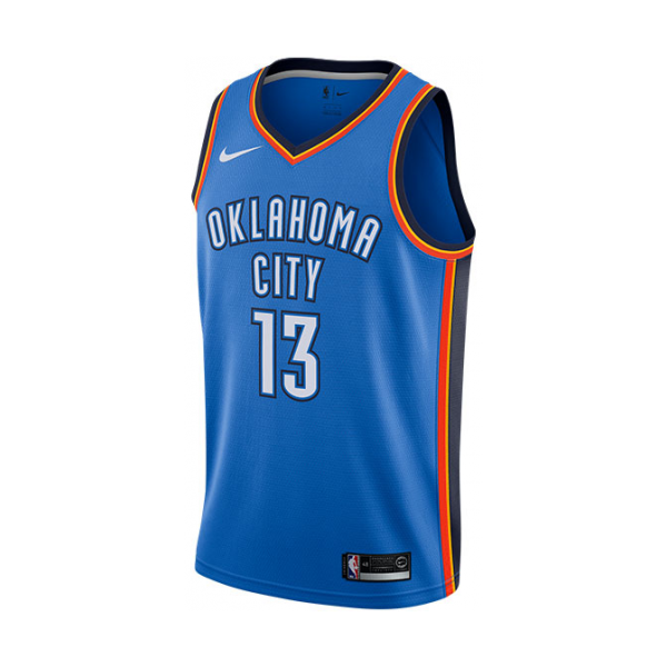 nike奥克拉荷马雷霆队13号乔治球衣