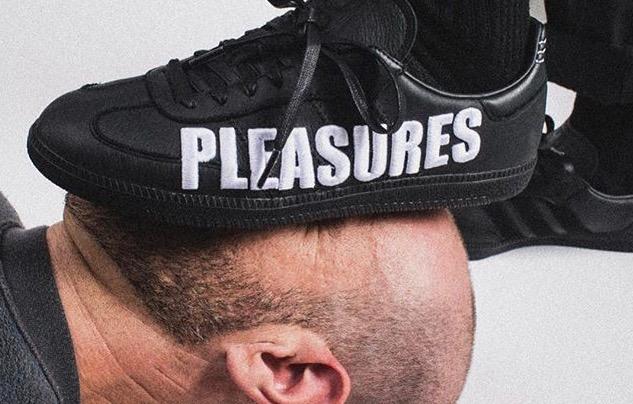 超大Logo加大购买欲！PLEASURES x adidas联乘系列首次曝光！