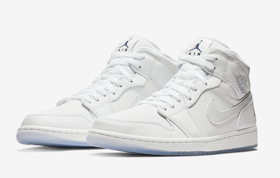 清爽百搭气质！Air Jordan 1 Mid“White Ice”现已发售！