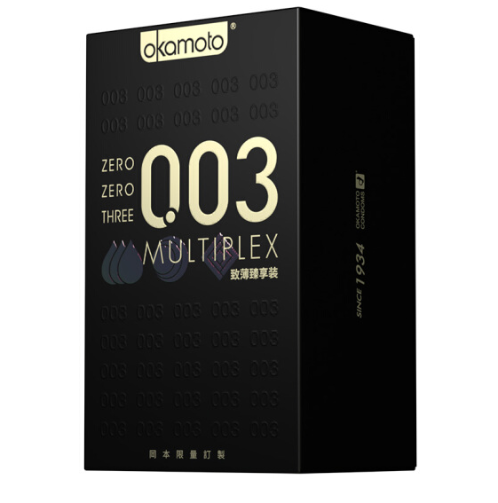 冈本避003系列避孕套组合共18片