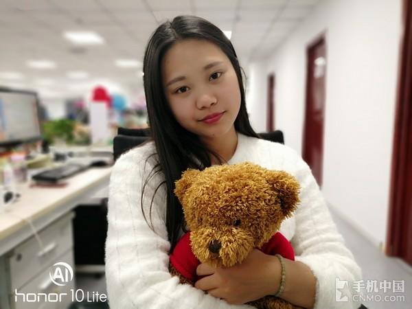 荣耀10青春版后置人像样张