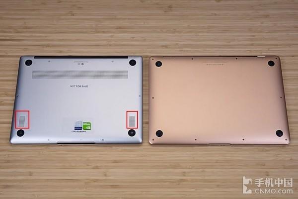 HUAWEI MateBook 13（左）Apple MacBook Air 2018款（右）