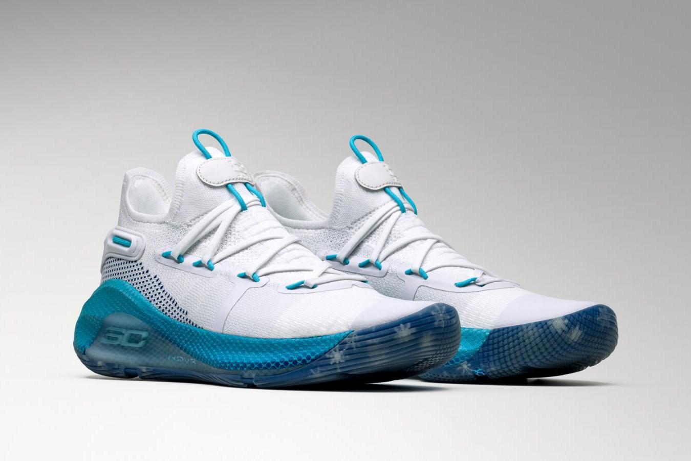 under armour curry 6 全新冰蓝配色