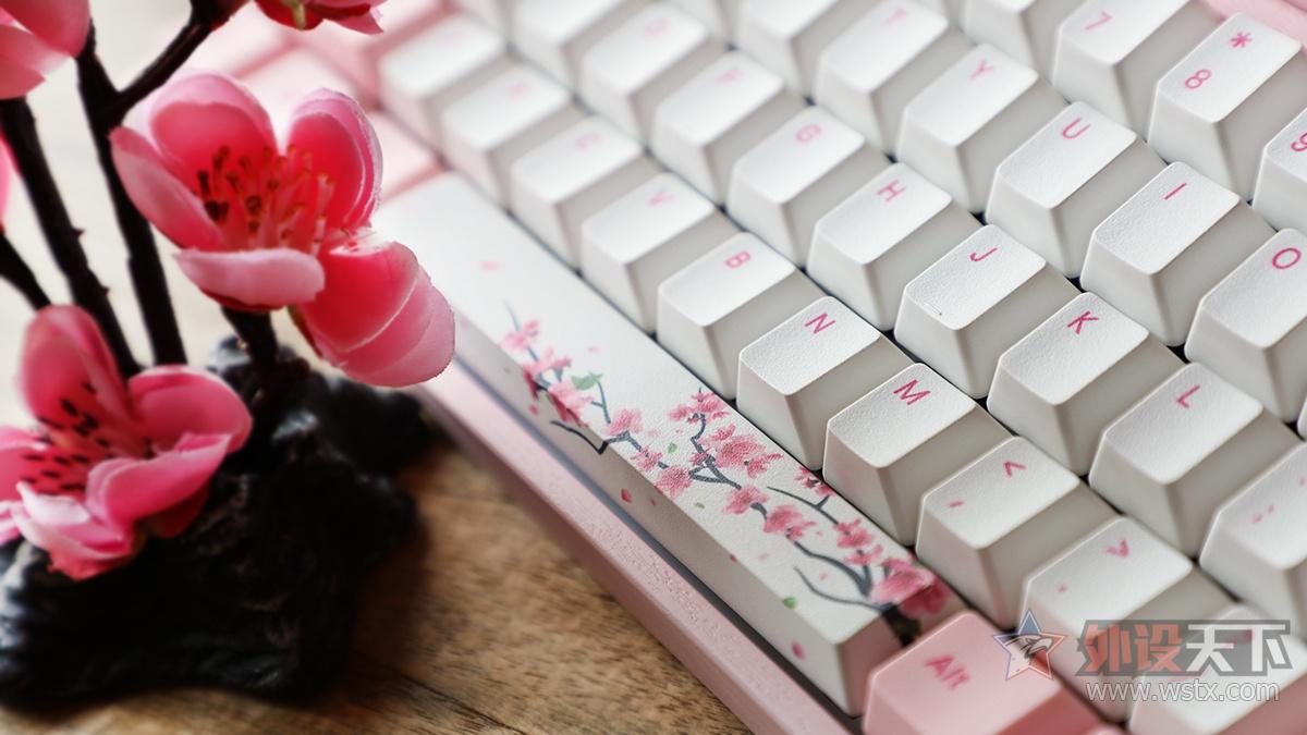 阿米洛“桜”主题键盘图赏简评：倾力绽放    