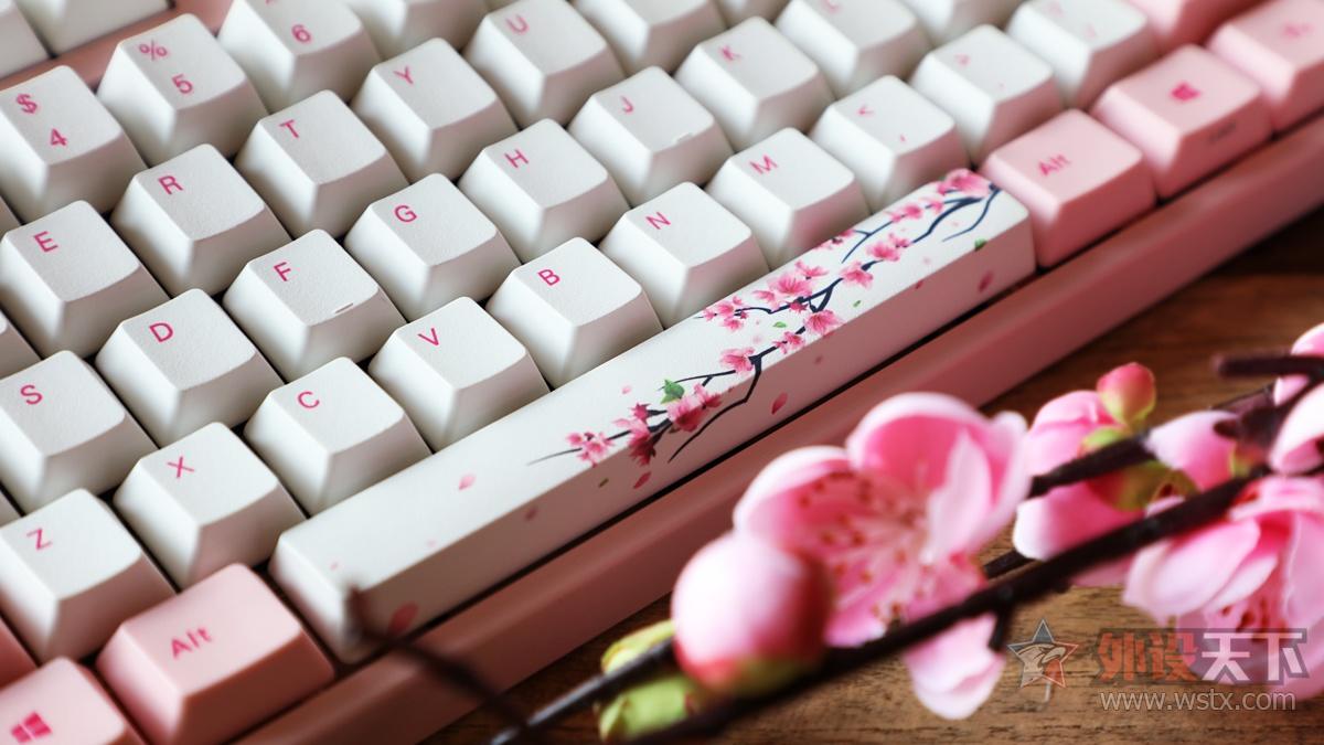 阿米洛“桜”主题键盘图赏简评：倾力绽放    