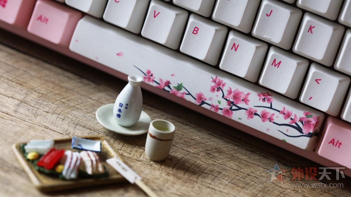 阿米洛“桜”主题键盘图赏简评：倾力绽放    