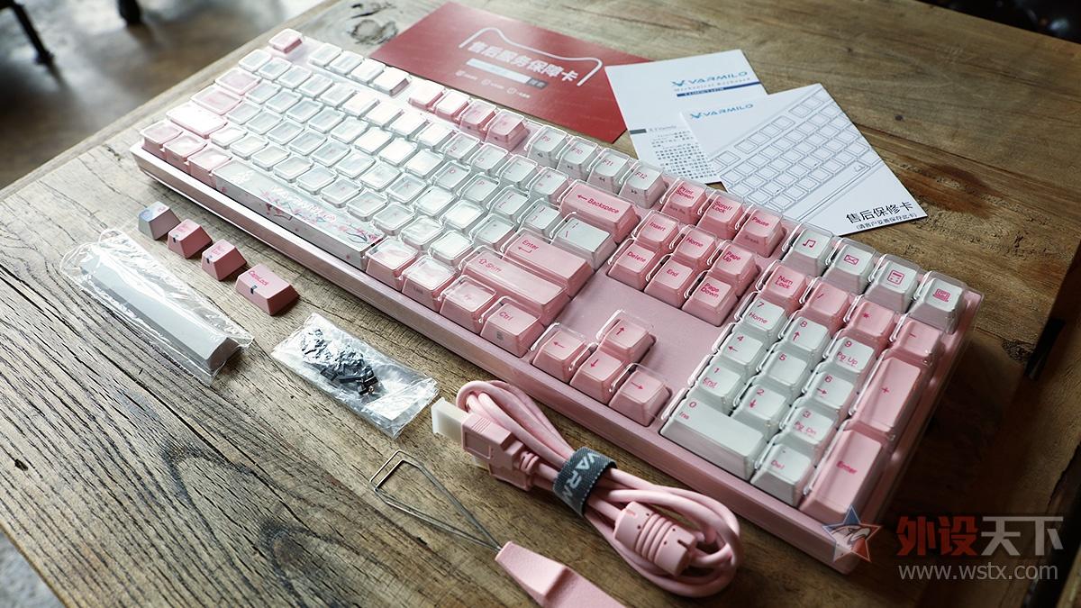 阿米洛“桜”主题键盘图赏简评：倾力绽放    