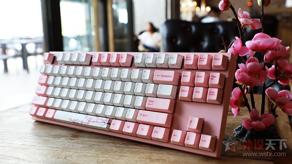 阿米洛“桜”主题键盘图赏简评：倾力绽放    