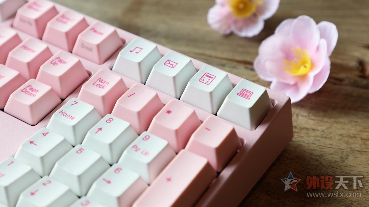 阿米洛“桜”主题键盘图赏简评：倾力绽放    