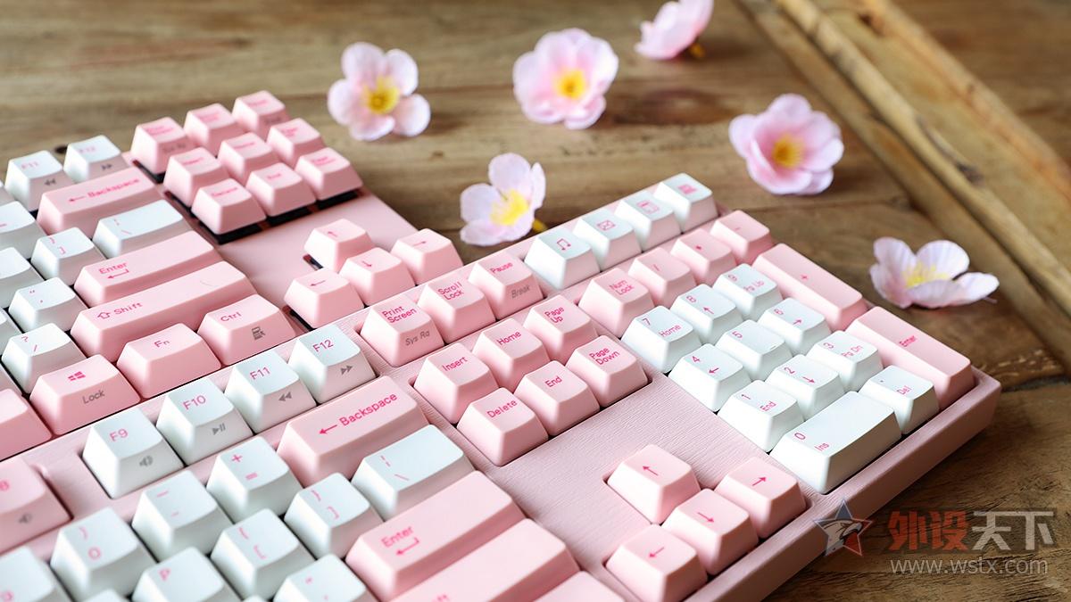 阿米洛“桜”主题键盘图赏简评：倾力绽放    