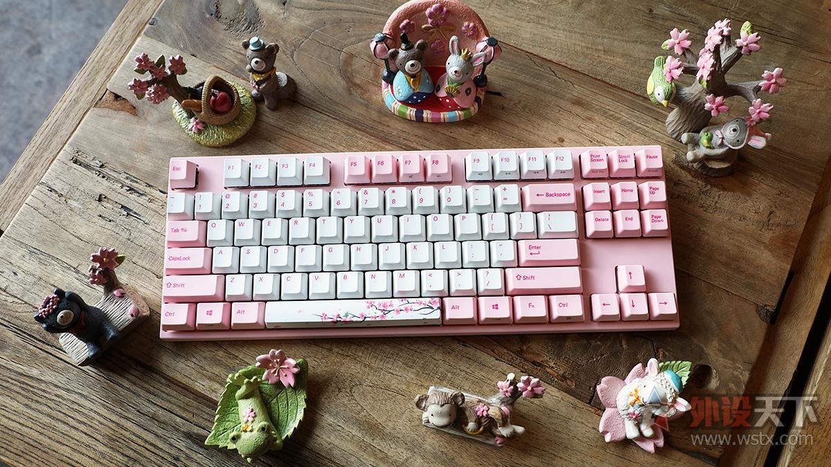 阿米洛“桜”主题键盘图赏简评：倾力绽放    