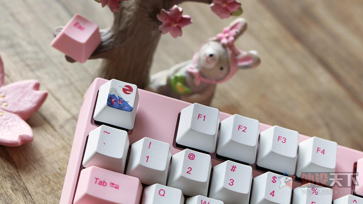 阿米洛“桜”主题键盘图赏简评：倾力绽放    