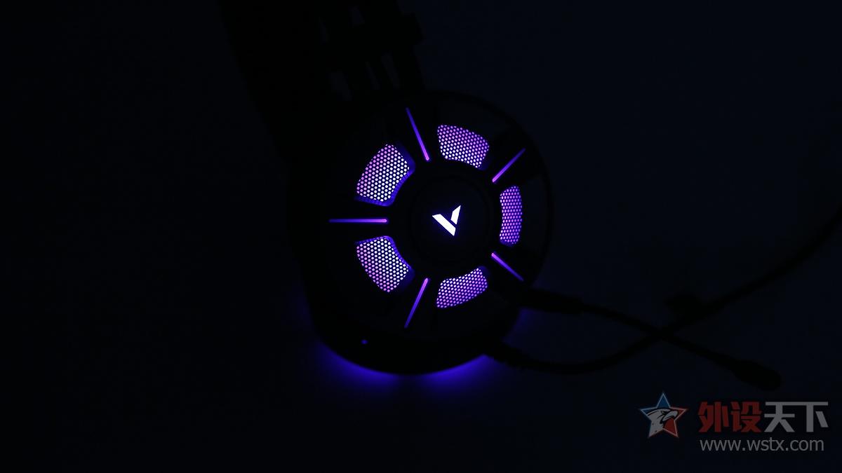 雷柏VH510虚拟7.1声道RGB游戏耳机评测       