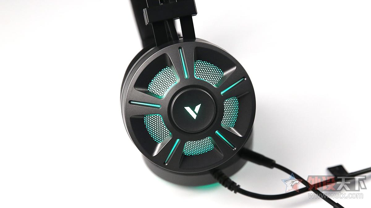 雷柏VH510虚拟7.1声道RGB游戏耳机评测       