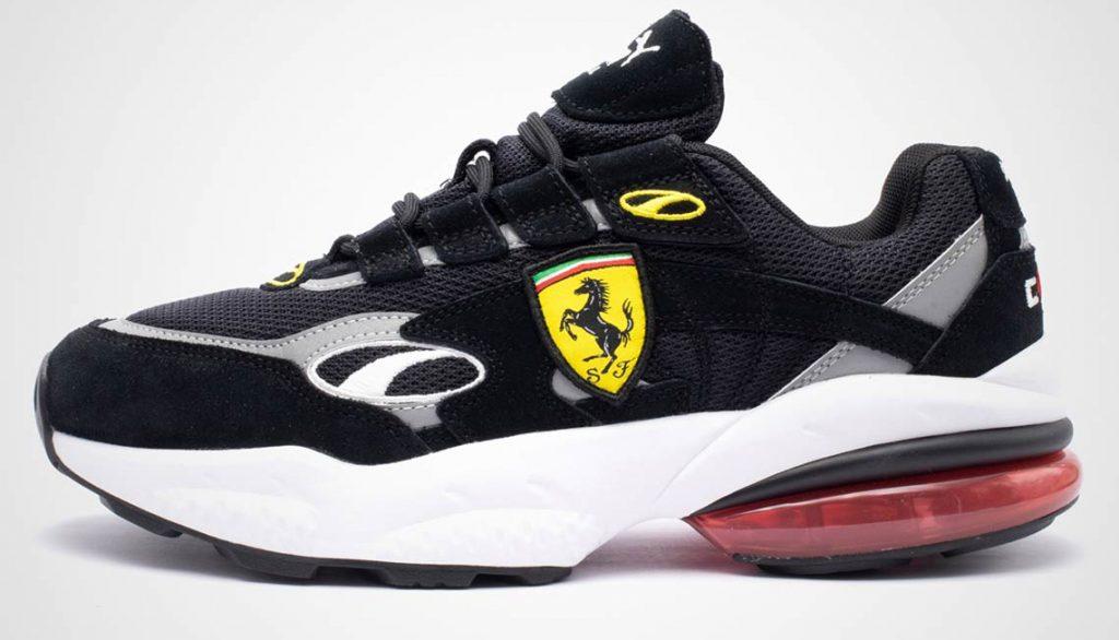 因此知名跑车品牌法拉利的车队 scuderia 曾多次和 puma 合作.