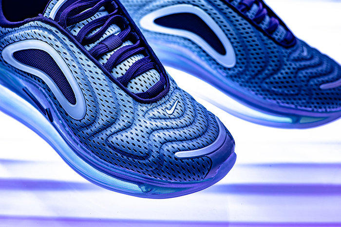 实拍预览女款北极光配色nikeairmax720