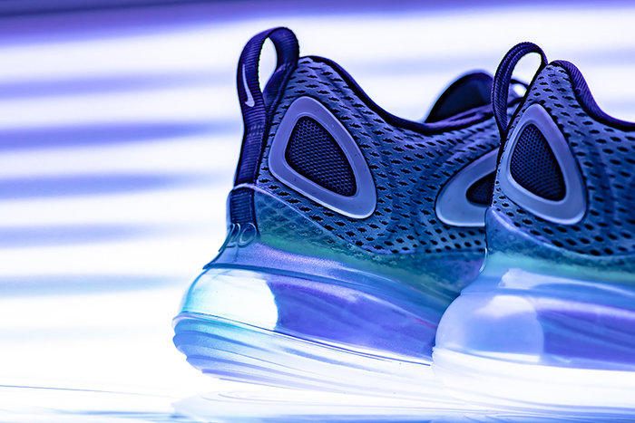 实拍预览女款北极光配色nikeairmax720