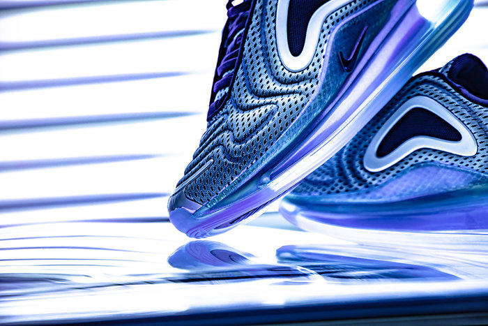 实拍预览女款北极光配色nikeairmax720