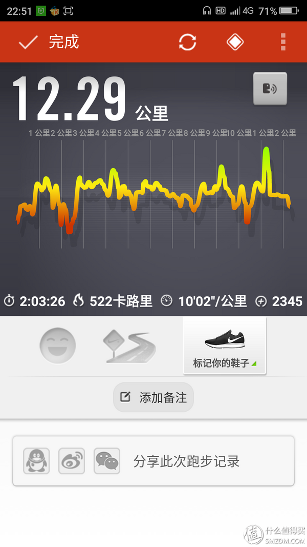 一双舒适的慢跑鞋：LI-NING 李宁 弧五代 深度使用测评（李宁系列测评第一期）