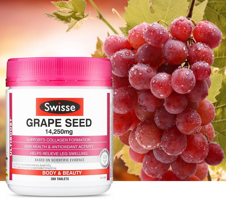 swisse 葡萄籽精华片 300粒