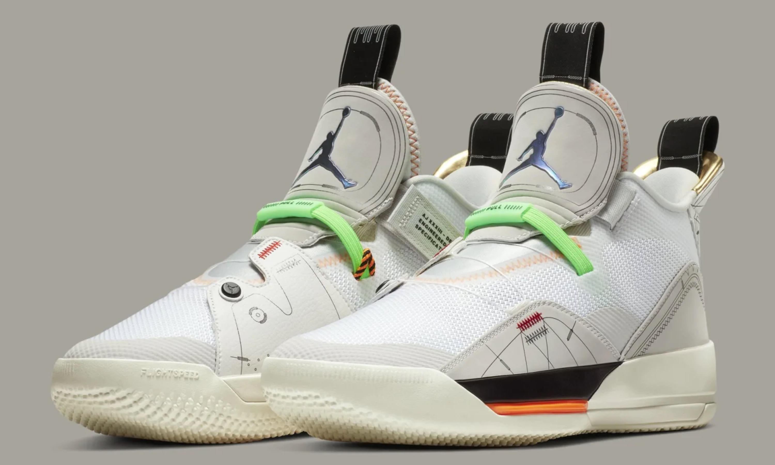 air jordan 33新配色登场!真的不是off-white联名吗?