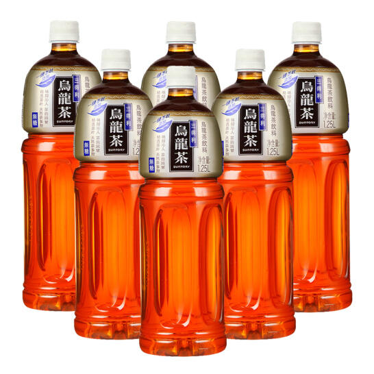 三得利 无糖 乌龙茶 1250ml*12瓶