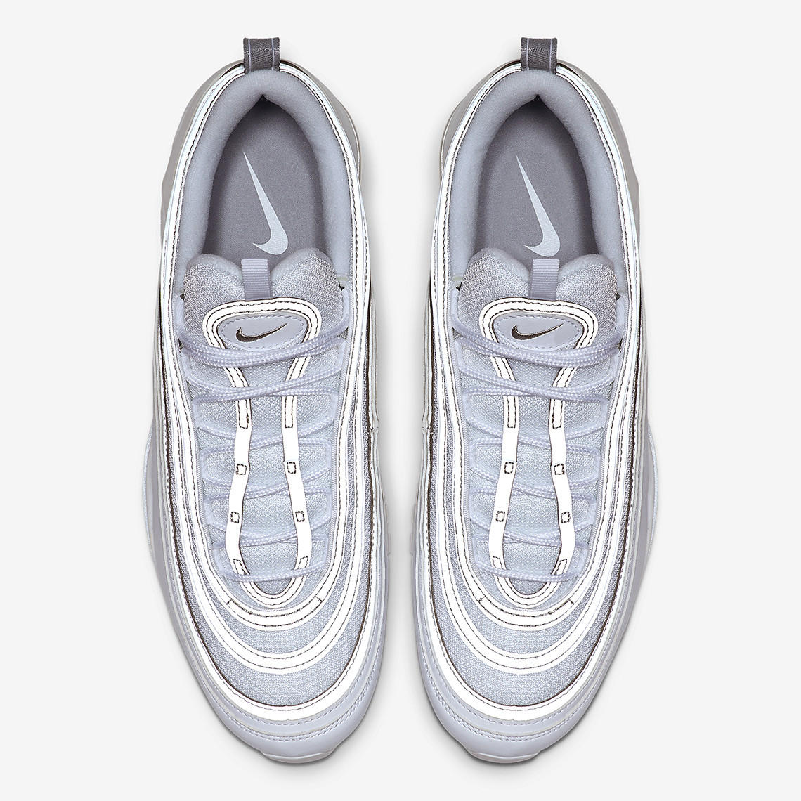 低调奢华nikeairmax97推出全新白银配色