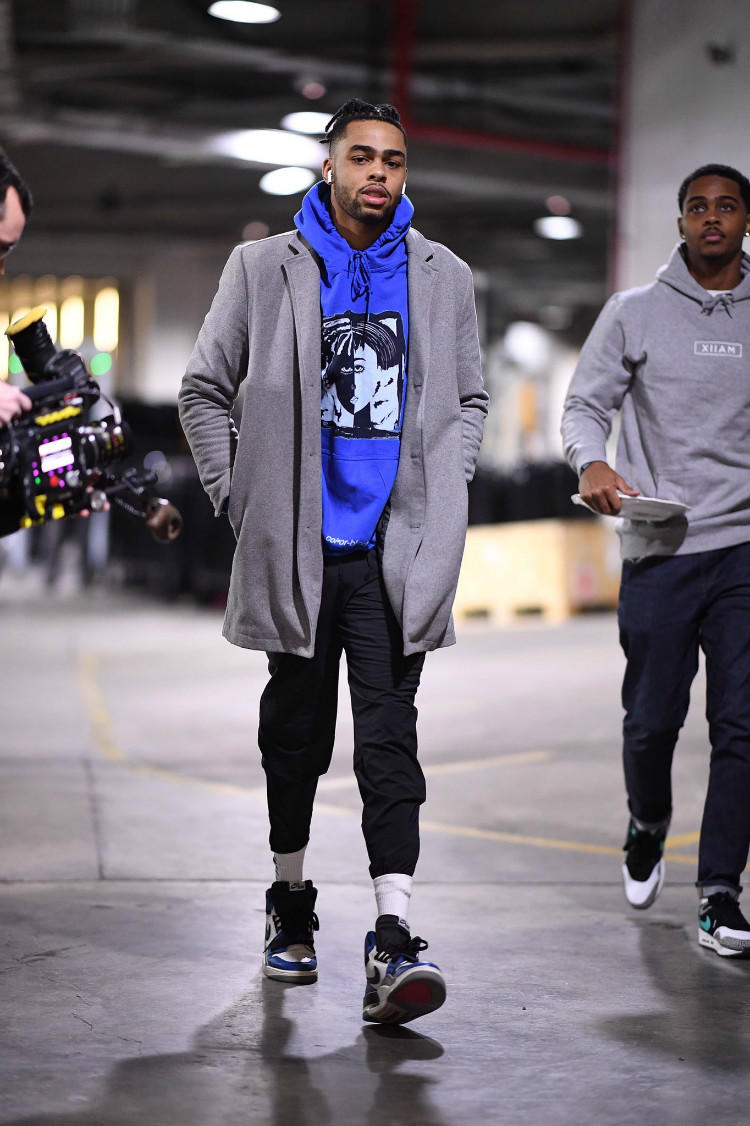 一周上脚nba球星场下上脚一周精选34310