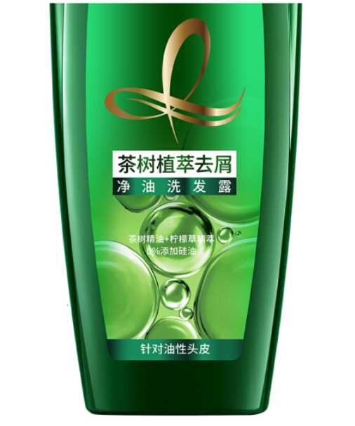 欧莱雅loreal茶树植萃无硅油去屑净油洗发水700ml
