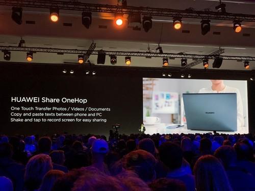 “Huawei Share一碰传”功能