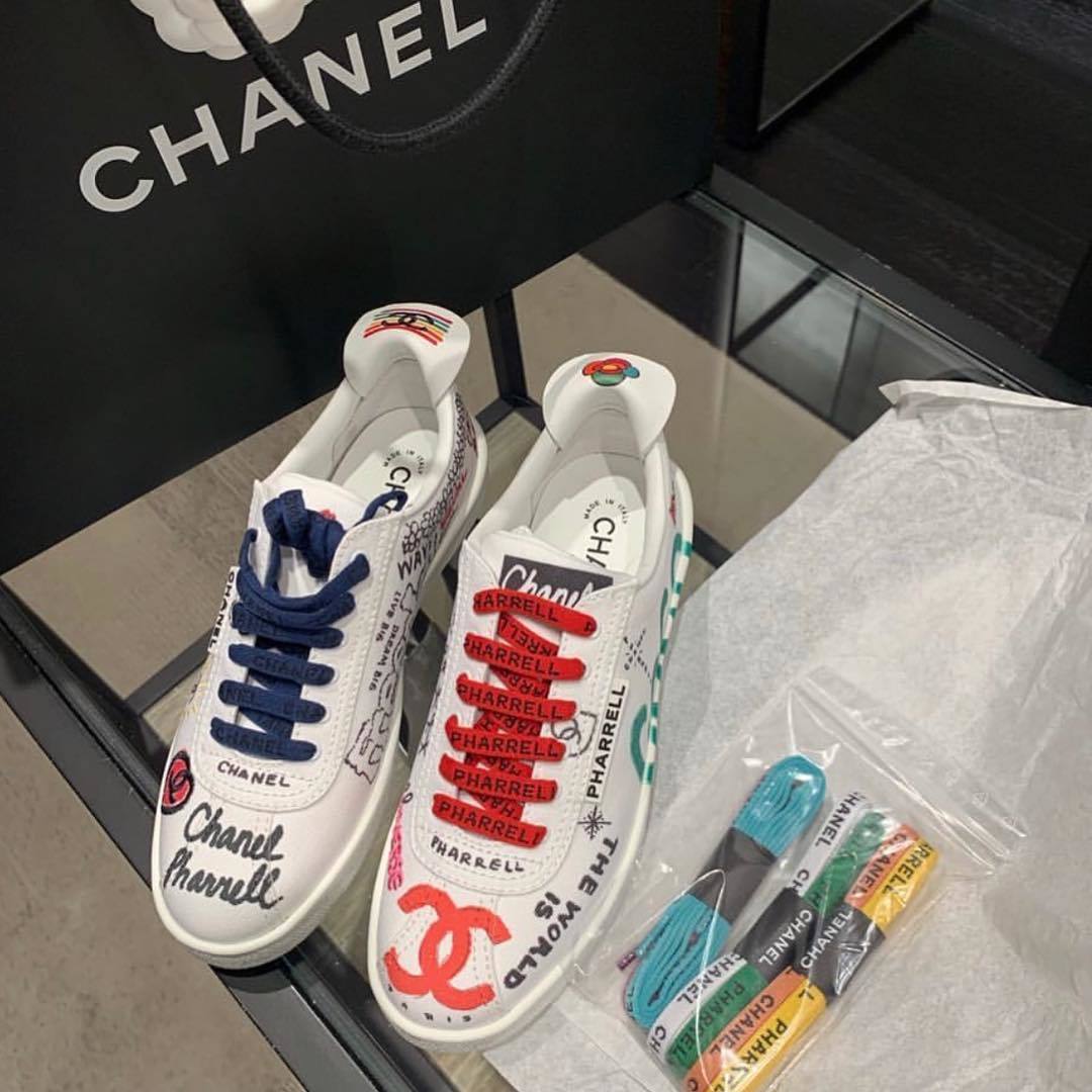 全球贩售将开启最新pharrellwilliamsxchanel球鞋直击