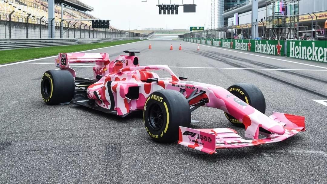f1粉色轮胎图片