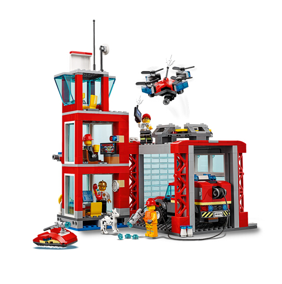 乐高(lego)城市组系列消防局60215