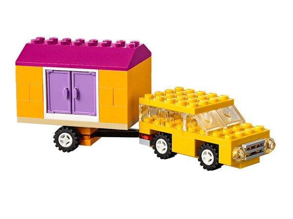 乐高多轮创意拼砌篮10715