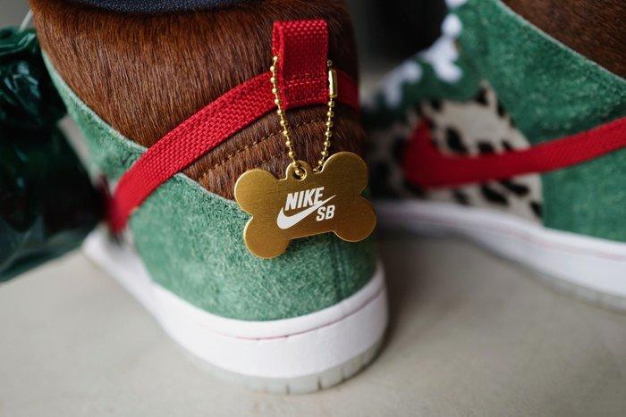 实拍预览特别铁盒版nike sb dunk high walk the dog-识物