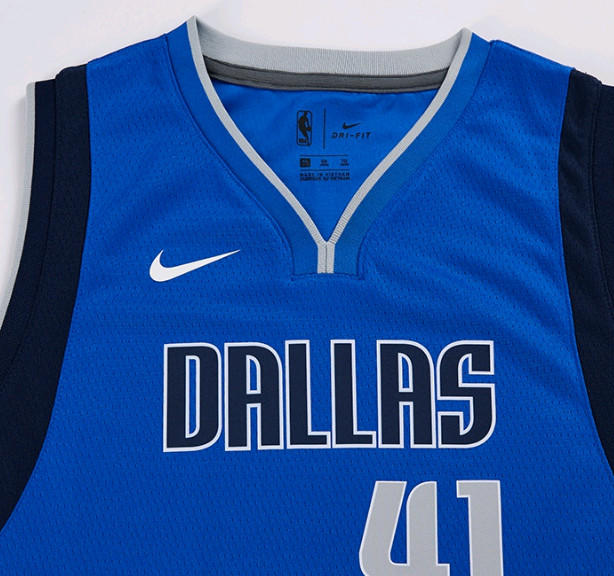 nba独行侠队诺维斯基运动球衣